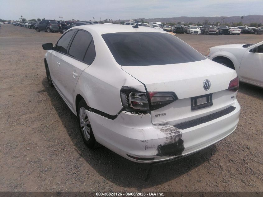 2016 VOLKSWAGEN JETTA SEDAN 1.4T S W/TECHNOLOGY - 3VW167AJ9GM302166