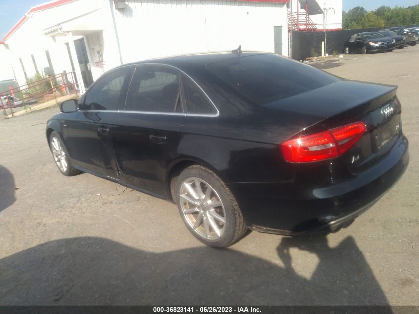2016 AUDI A4 PREMIUM PLUS - WAUFFAFL1GN000616