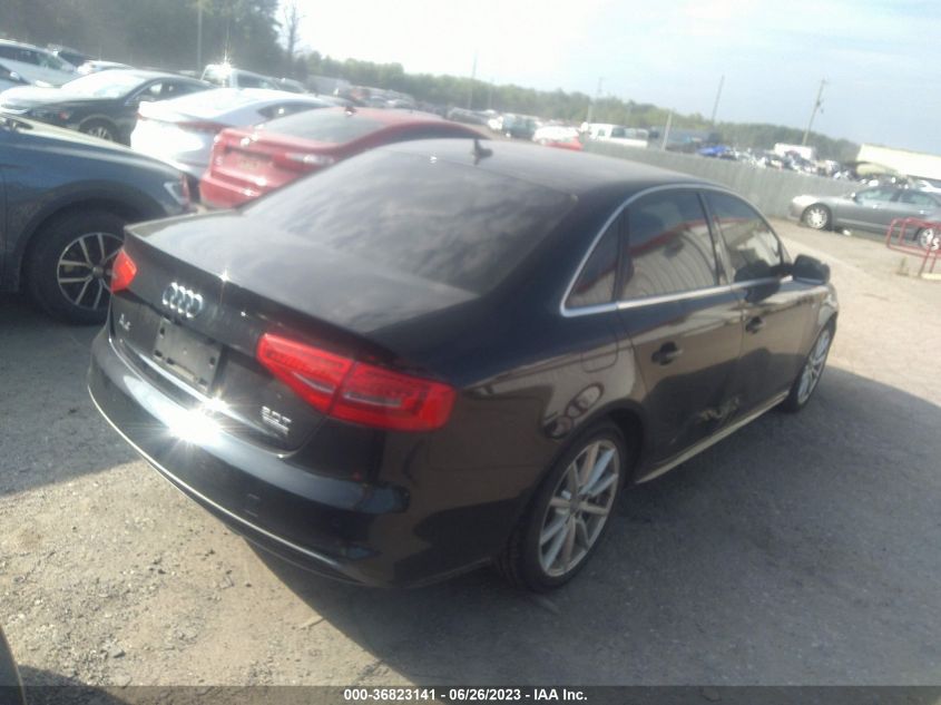 2016 AUDI A4 PREMIUM PLUS - WAUFFAFL1GN000616