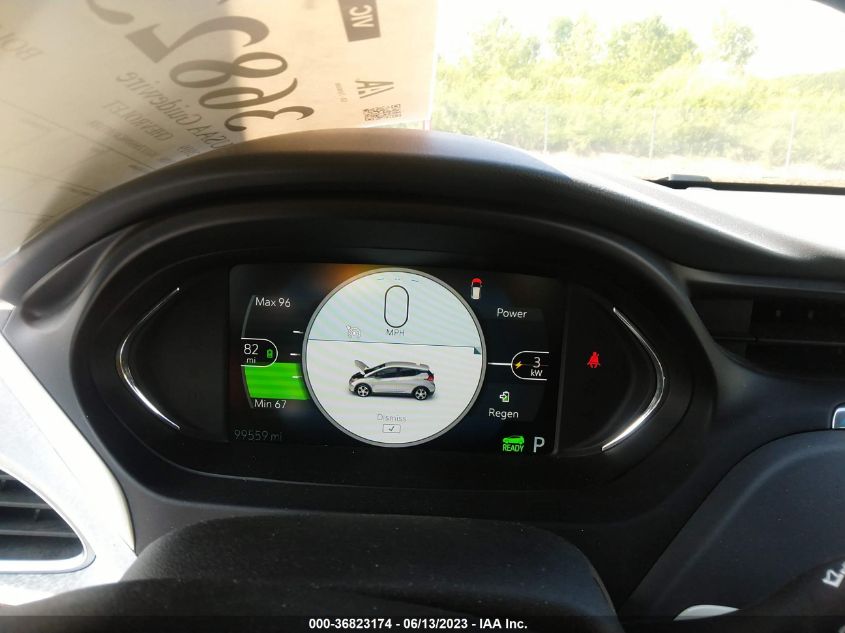 2019 CHEVROLET BOLT EV PREMIER - 1G1FZ6S09K4107388