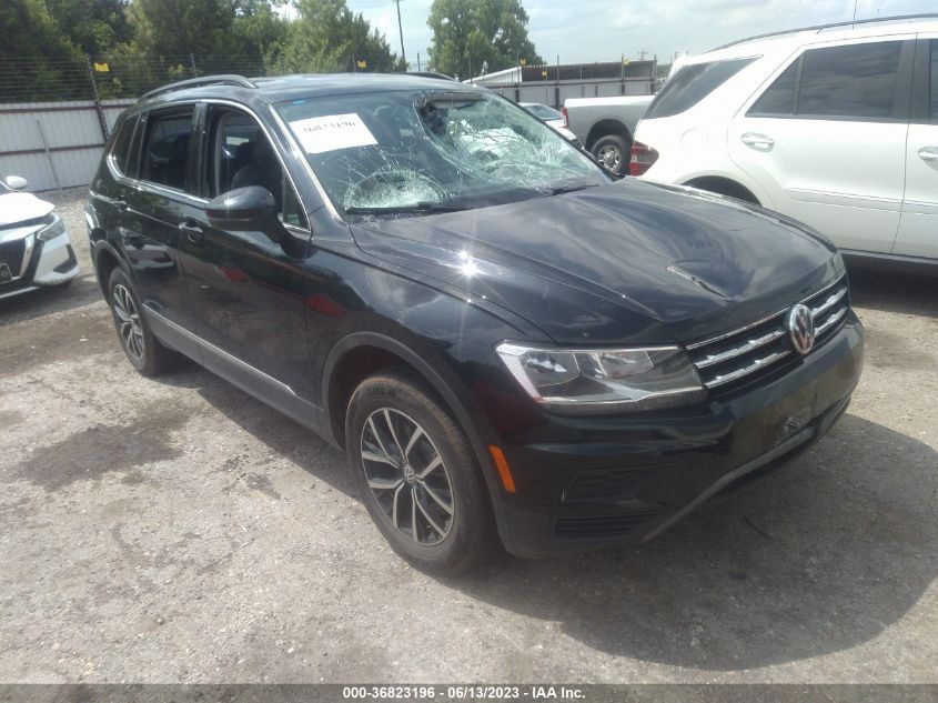 2021 VOLKSWAGEN TIGUAN SE/SE R-LINE BLACK/SEL - 3VV3B7AX9MM115597