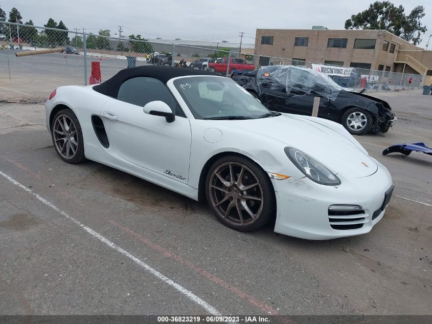 2014 PORSCHE BOXSTER - WP0CA2A88ES121722