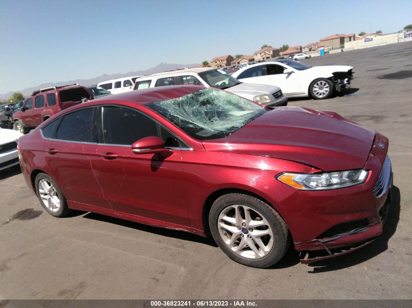 2016 FORD FUSION SE - 3FA6P0H77GR291314