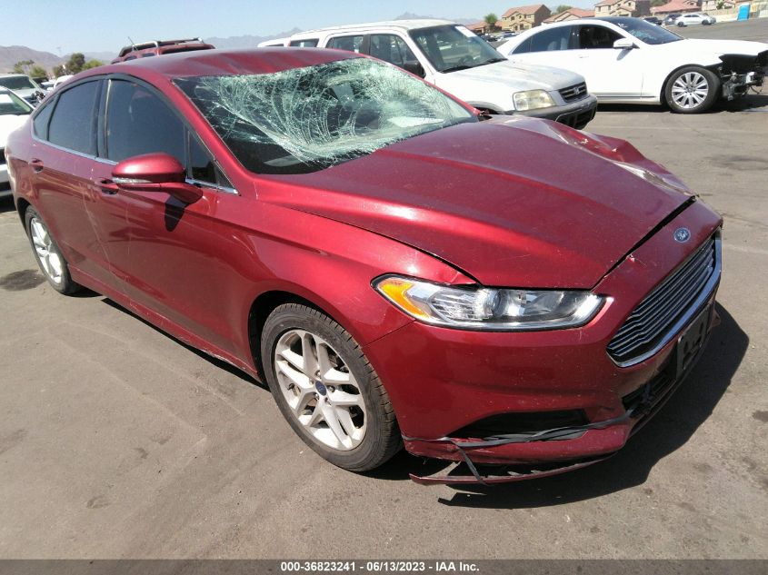 2016 FORD FUSION SE - 3FA6P0H77GR291314