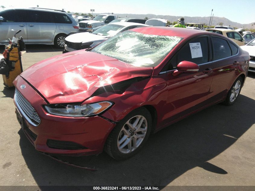 2016 FORD FUSION SE - 3FA6P0H77GR291314