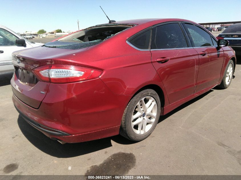 2016 FORD FUSION SE - 3FA6P0H77GR291314