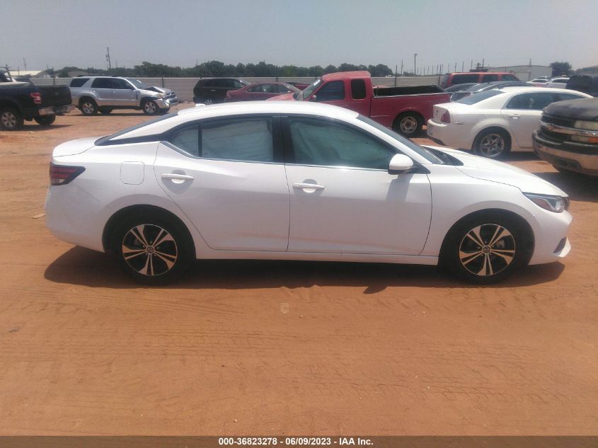 2022 NISSAN SENTRA SV - 3N1AB8CV2NY244785