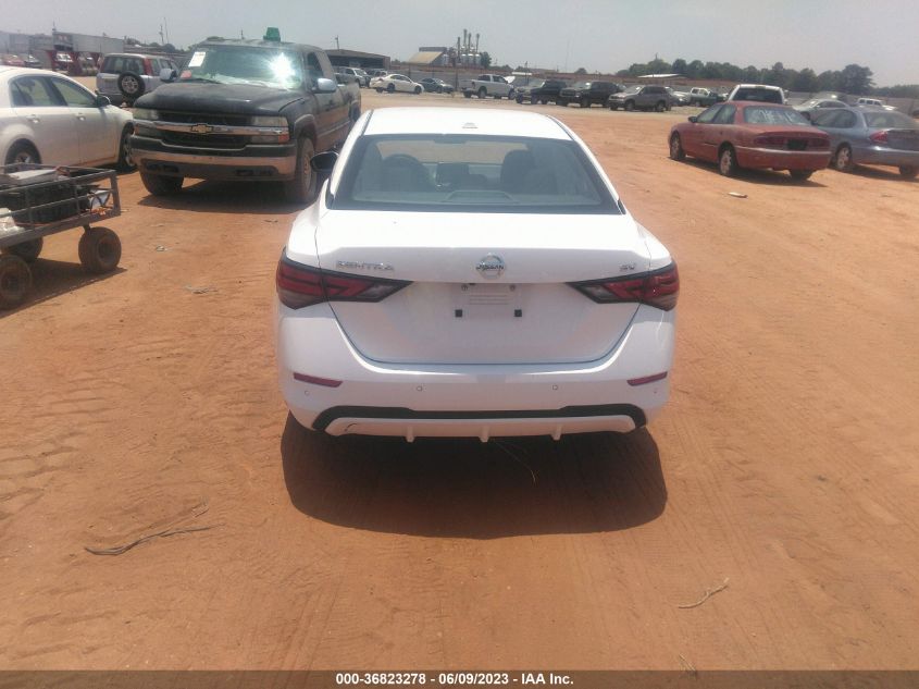 2022 NISSAN SENTRA SV - 3N1AB8CV2NY244785