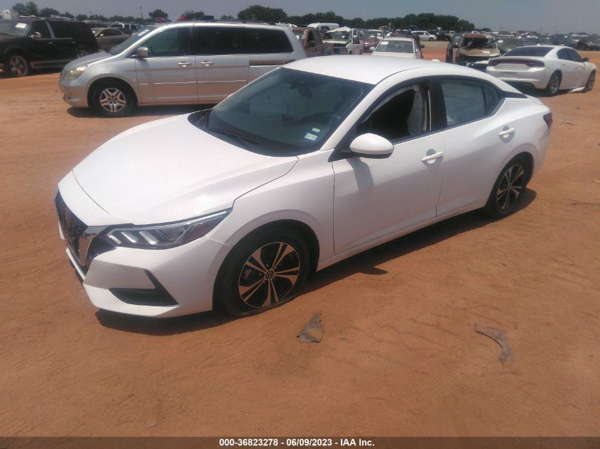 2022 NISSAN SENTRA SV - 3N1AB8CV2NY244785