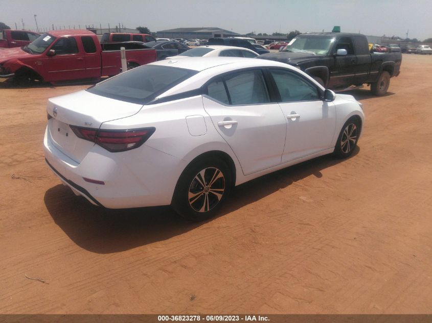 2022 NISSAN SENTRA SV - 3N1AB8CV2NY244785