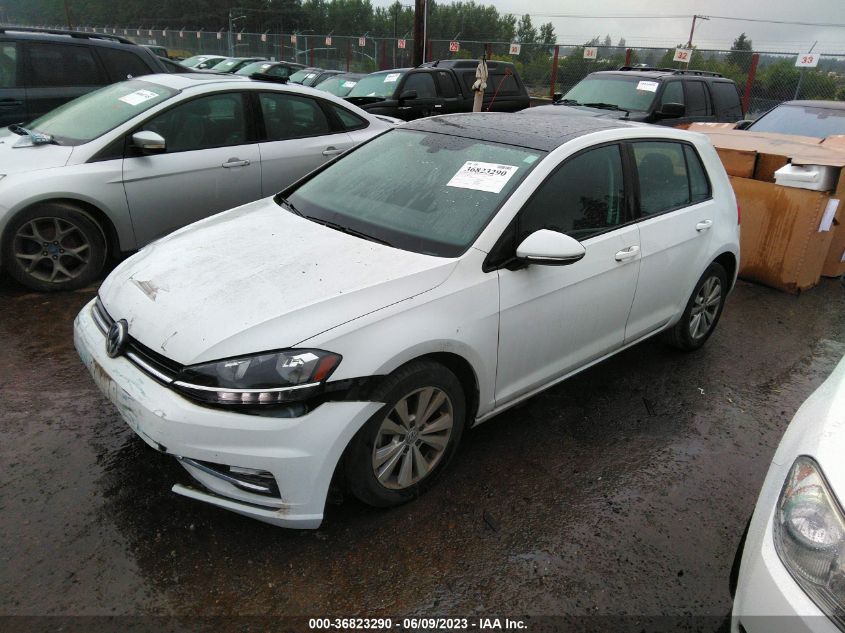 2018 VOLKSWAGEN GOLF S/SE - 3VWG17AU2JM251670