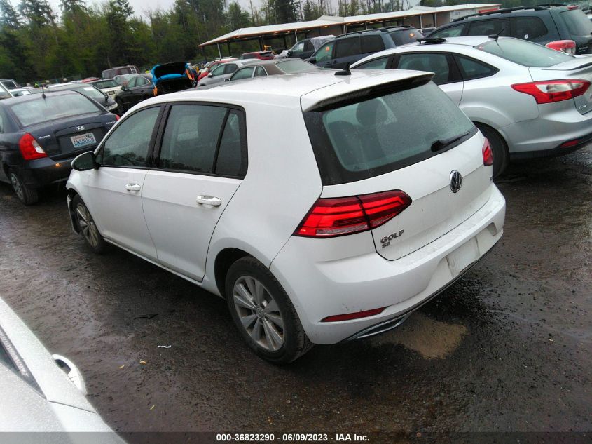 2018 VOLKSWAGEN GOLF S/SE - 3VWG17AU2JM251670