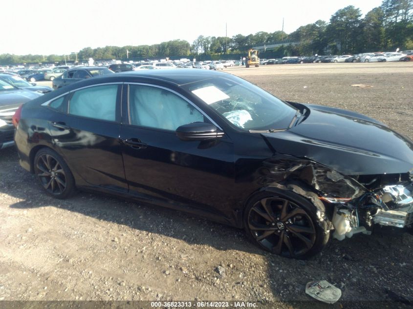 2021 HONDA CIVIC SEDAN SPORT - 19XFC2F85ME200931