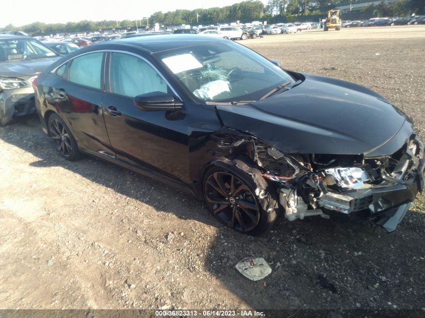 2021 HONDA CIVIC SEDAN SPORT - 19XFC2F85ME200931