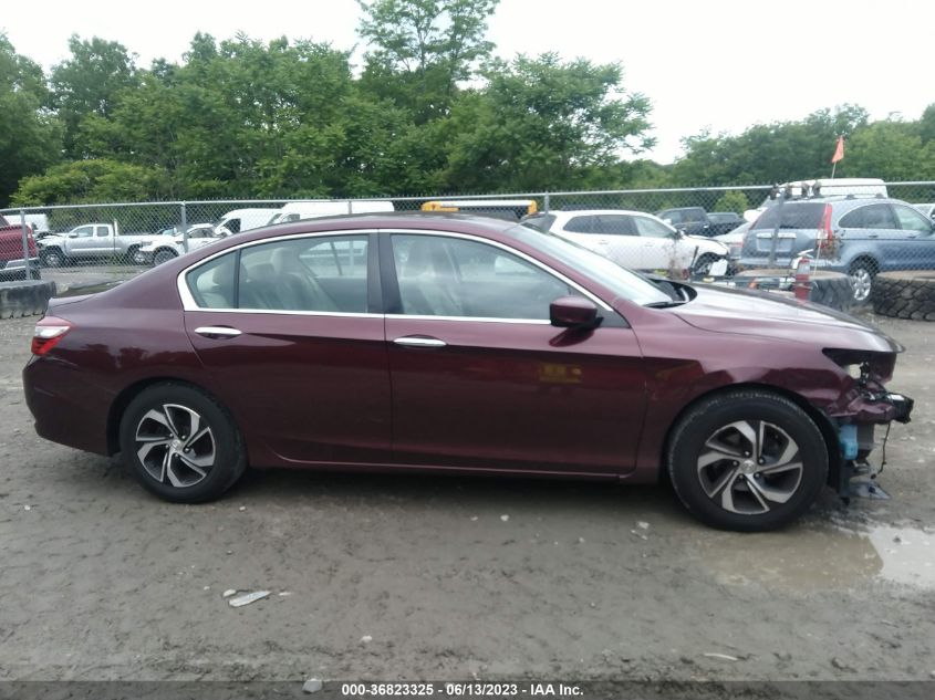 2016 HONDA ACCORD SEDAN LX - 1HGCR2F33GA155471
