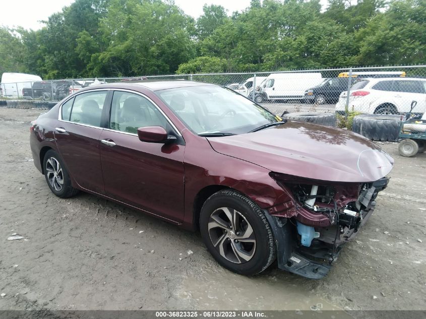 2016 HONDA ACCORD SEDAN LX - 1HGCR2F33GA155471