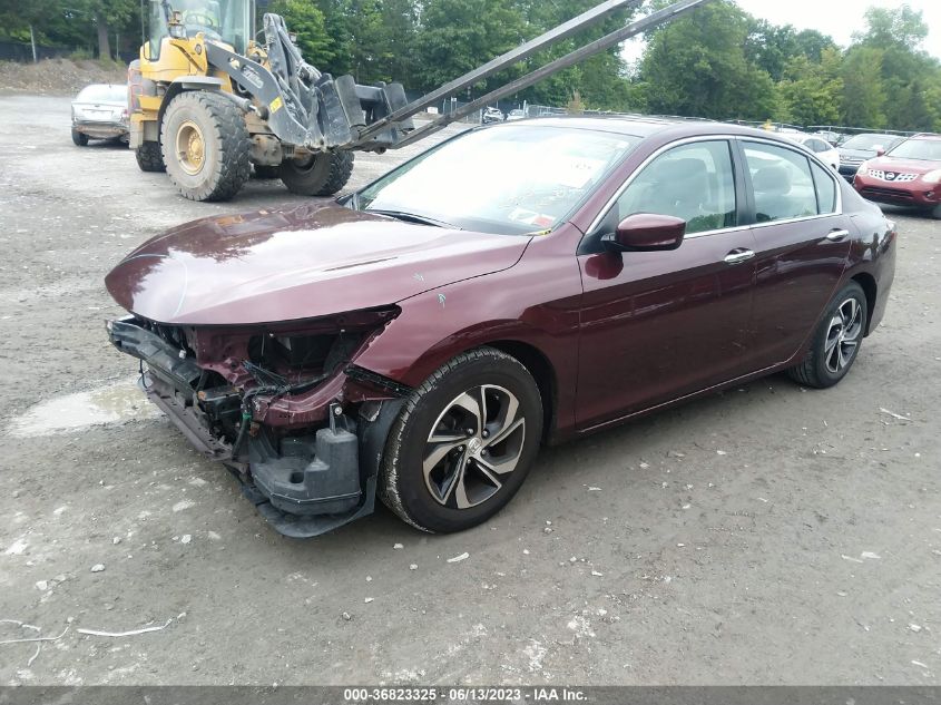 2016 HONDA ACCORD SEDAN LX - 1HGCR2F33GA155471