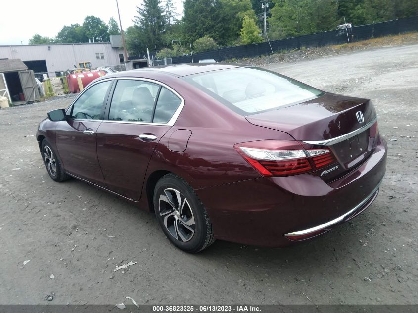 2016 HONDA ACCORD SEDAN LX - 1HGCR2F33GA155471