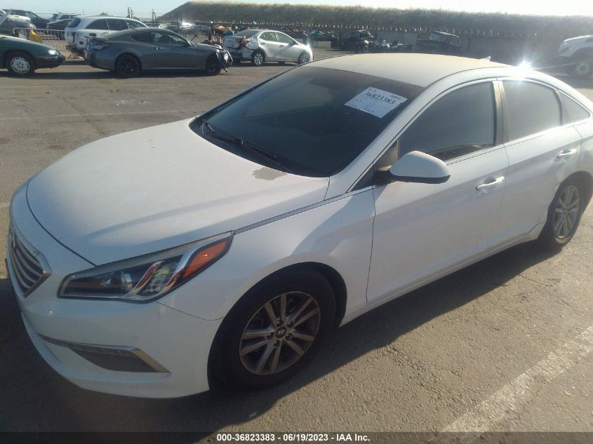 2015 HYUNDAI SONATA 2.4L SE - 5NPE24AF3FH038408