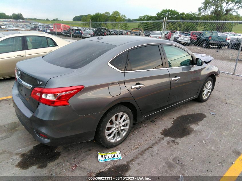 2018 NISSAN SENTRA SV - 3N1AB7AP4JL624037