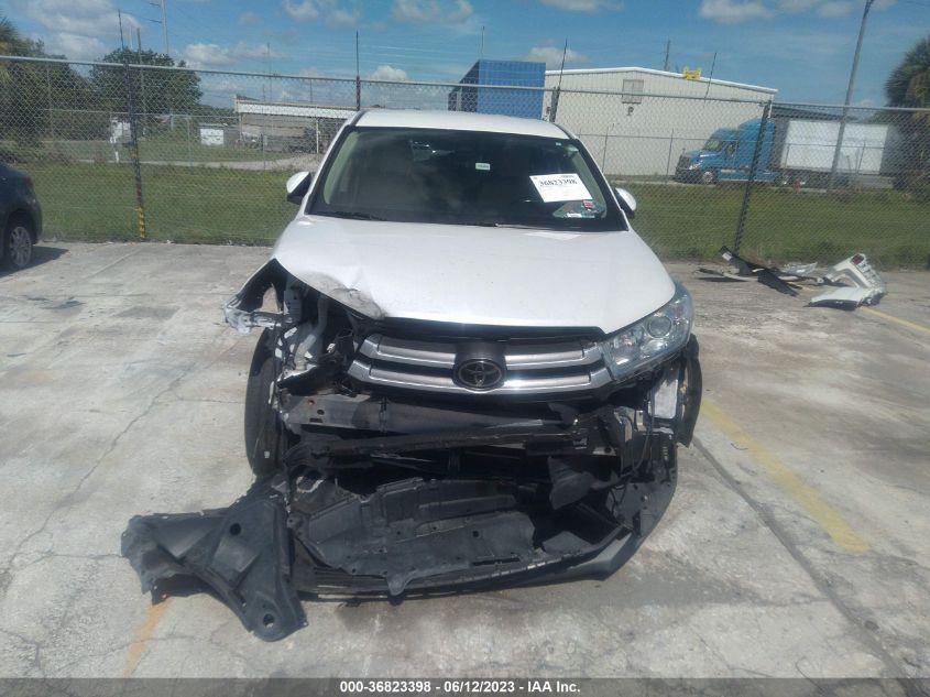 2017 TOYOTA HIGHLANDER LE - 5TDZZRFH1HS204748
