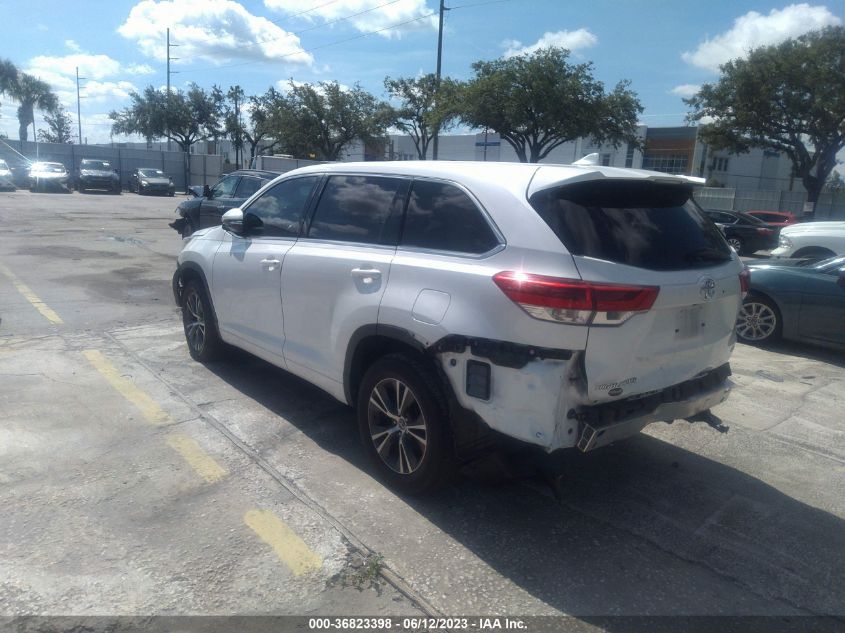 2017 TOYOTA HIGHLANDER LE - 5TDZZRFH1HS204748