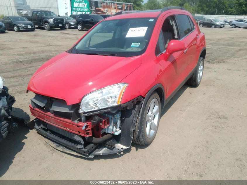 2015 CHEVROLET TRAX LTZ - 3GNCJTSB4FL201400