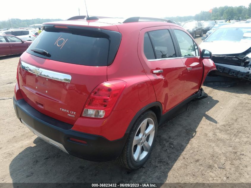 2015 CHEVROLET TRAX LTZ - 3GNCJTSB4FL201400