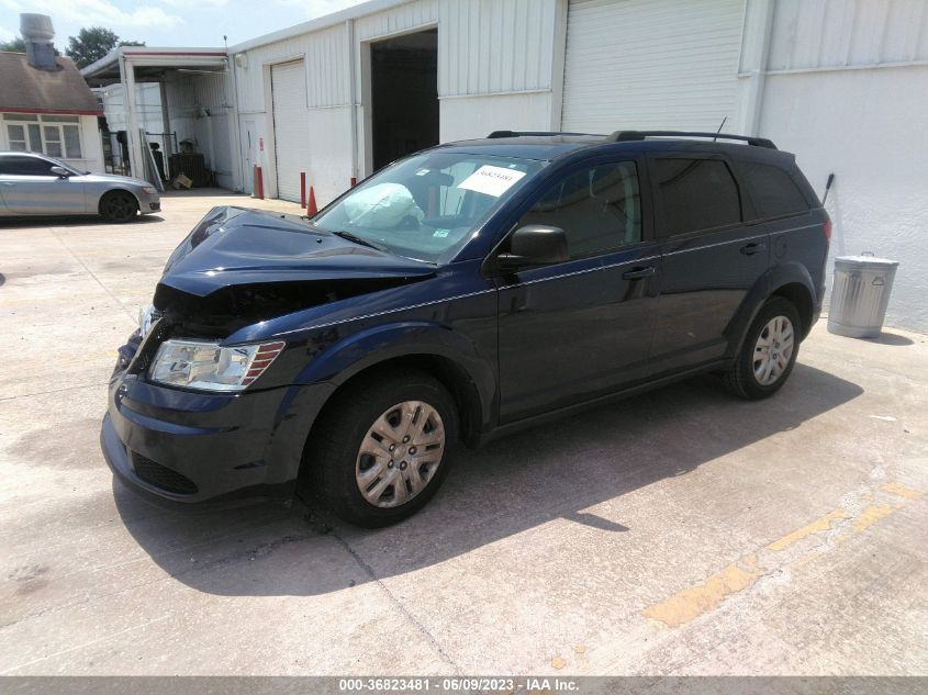 2017 DODGE JOURNEY SE - 3C4PDCAB8HT695833