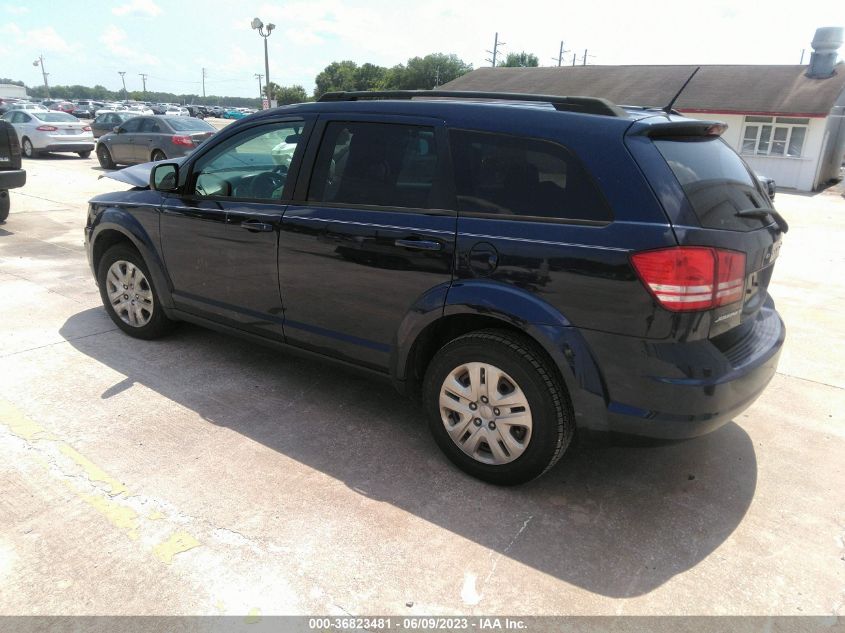 2017 DODGE JOURNEY SE - 3C4PDCAB8HT695833