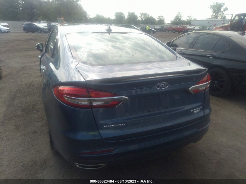 2019 FORD FUSION TITANIUM - 3FA6P0D92KR131387