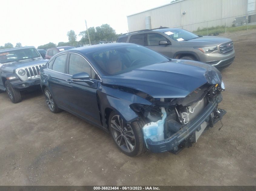 2019 FORD FUSION TITANIUM - 3FA6P0D92KR131387