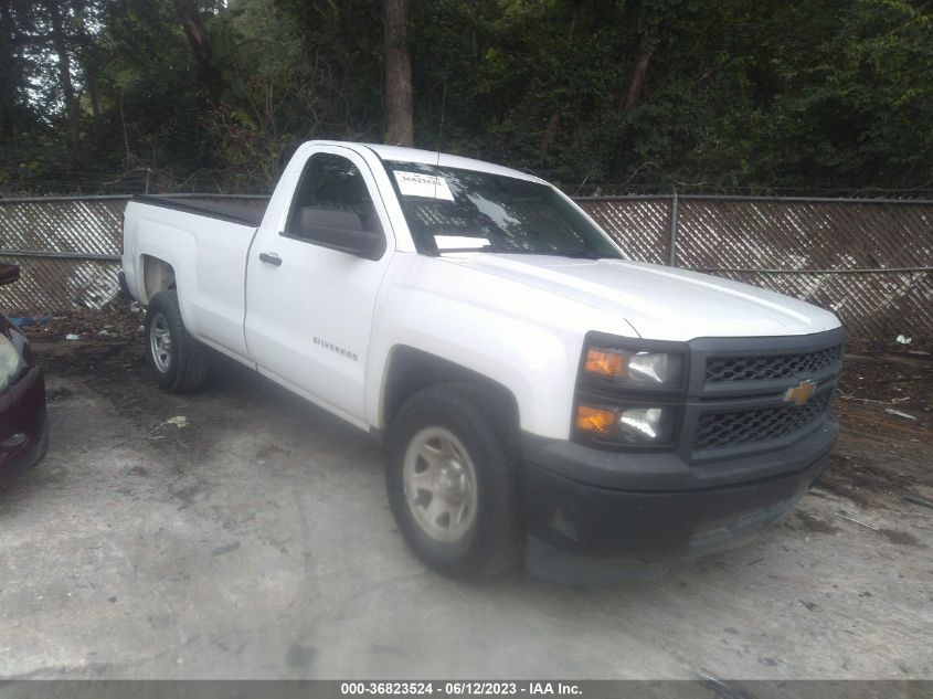 2014 CHEVROLET SILVERADO 1500 WORK TRUCK - 1GCNCPEH6EZ125267