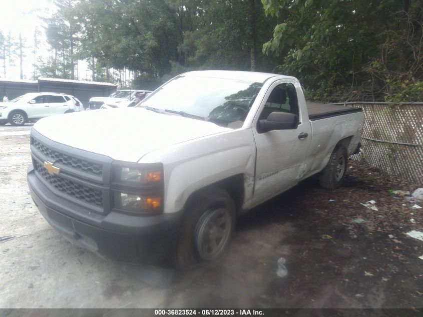 2014 CHEVROLET SILVERADO 1500 WORK TRUCK - 1GCNCPEH6EZ125267