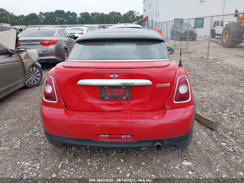2013 MINI COOPER COUPE WMWSX1C58DT507280