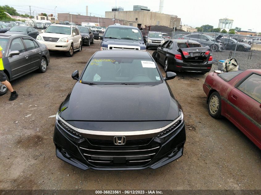 2022 HONDA ACCORD SEDAN SPORT - 1HGCV1F37NA087856