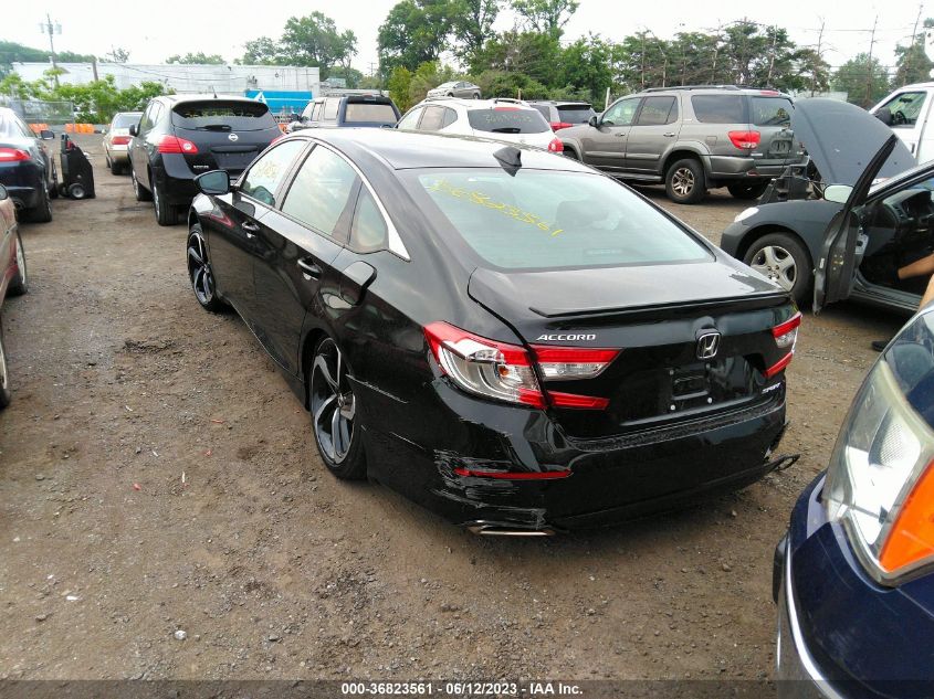 2022 HONDA ACCORD SEDAN SPORT - 1HGCV1F37NA087856