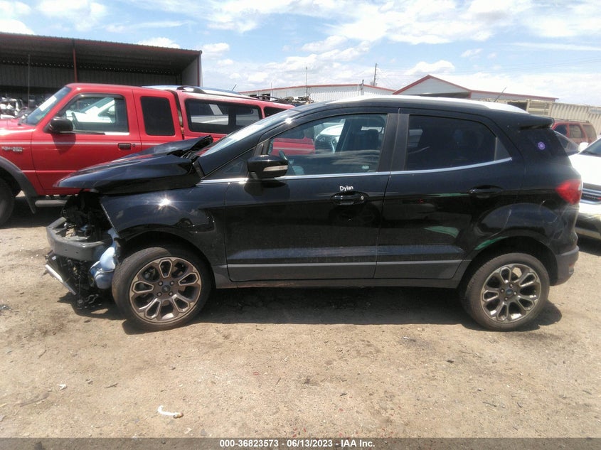VIN MAJ6S3KL4KC261393 2019 FORD ECOSPORT TITANIUM