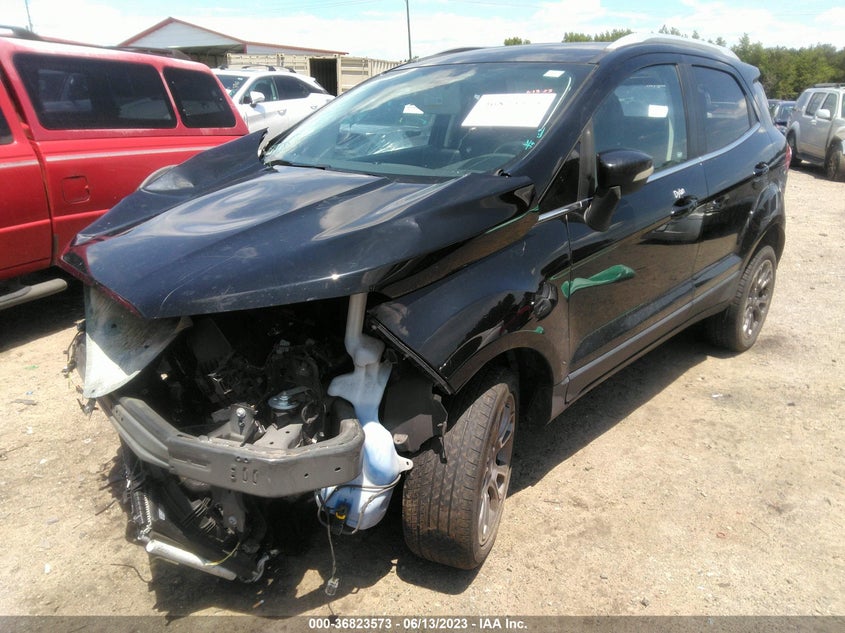 VIN MAJ6S3KL4KC261393 2019 FORD ECOSPORT TITANIUM