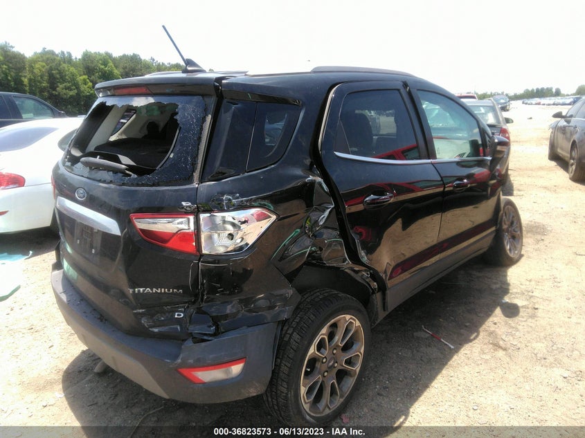 VIN MAJ6S3KL4KC261393 2019 FORD ECOSPORT TITANIUM