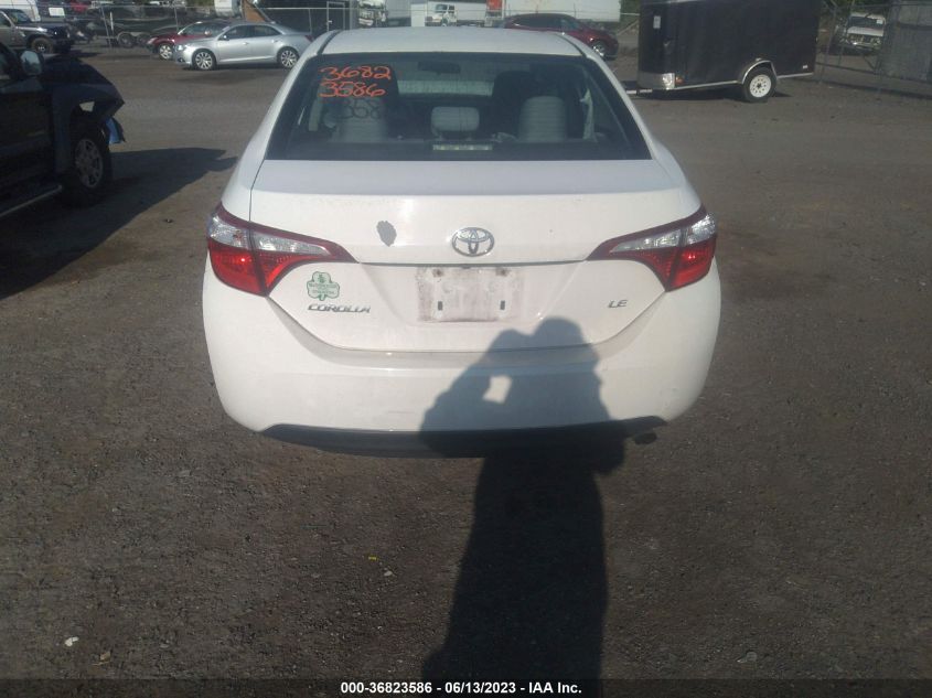 2014 TOYOTA COROLLA L/LE/S/S PLUS/LE PLUS - 5YFBURHE1EP062778