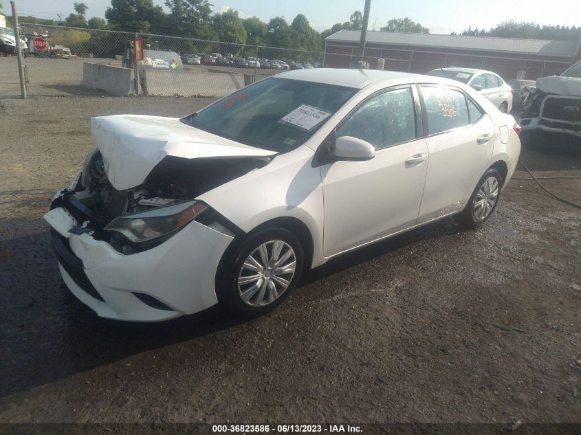 2014 TOYOTA COROLLA L/LE/S/S PLUS/LE PLUS - 5YFBURHE1EP062778