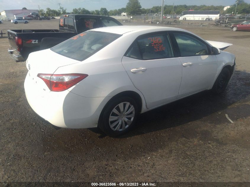 2014 TOYOTA COROLLA L/LE/S/S PLUS/LE PLUS - 5YFBURHE1EP062778