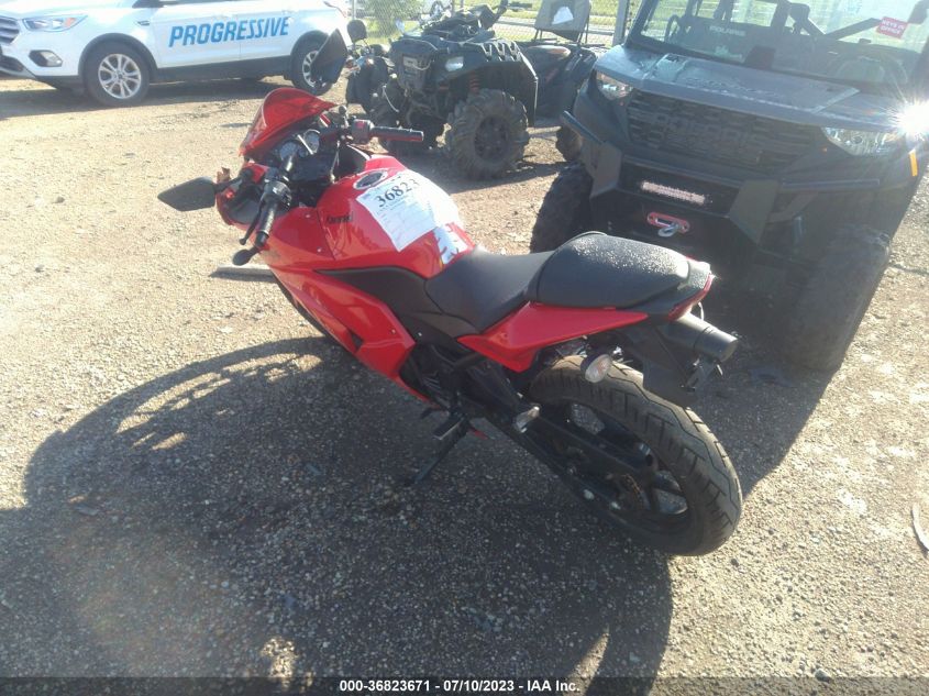 2008 KAWASAKI EX250 J JKAEXMJ158DA01940