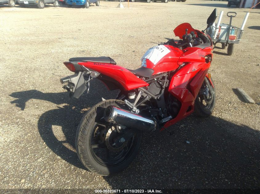 2008 KAWASAKI EX250 J JKAEXMJ158DA01940