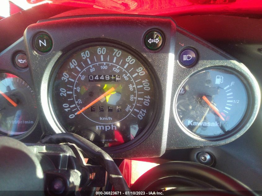 2008 KAWASAKI EX250 J JKAEXMJ158DA01940