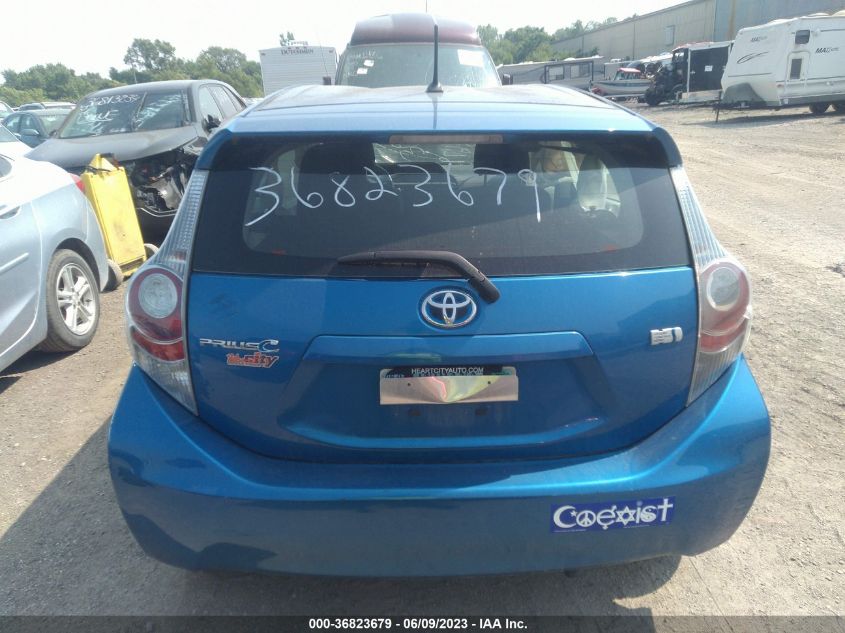 2013 TOYOTA PRIUS C ONE/TWO/THREE/FOUR - JTDKDTB37D1556683