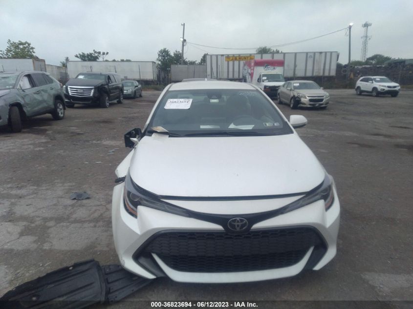 2019 TOYOTA COROLLA HATCHBACK SE/XSE JTNK4RBE8K3037465