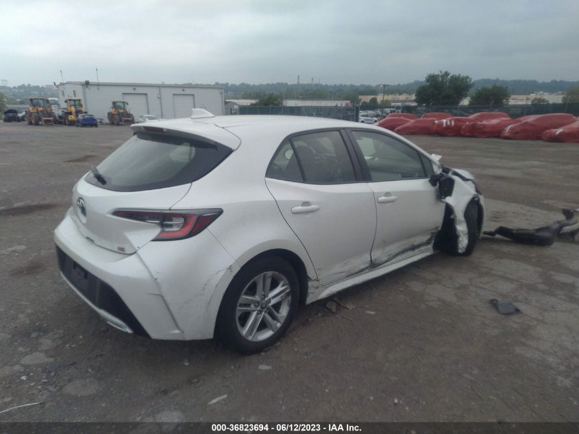 2019 TOYOTA COROLLA HATCHBACK SE/XSE JTNK4RBE8K3037465