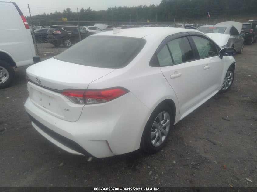 VIN JTDEPMAE5MJ189070 2021 TOYOTA COROLLA LE